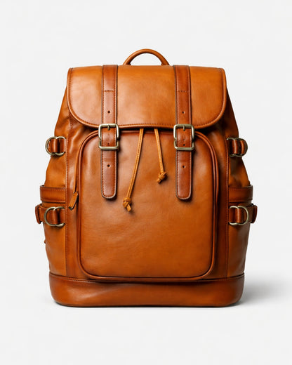 Ashbourne Sovereign Full-Grain Leather Rucksack