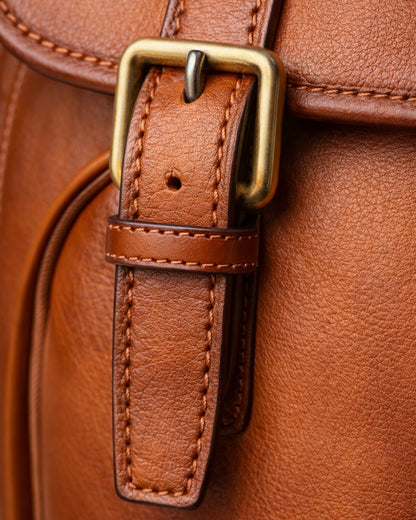 Ashbourne Sovereign Full-Grain Leather Rucksack