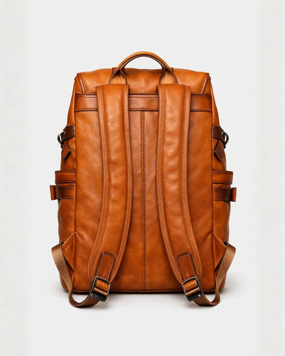 Ashbourne Sovereign Full-Grain Leather Rucksack
