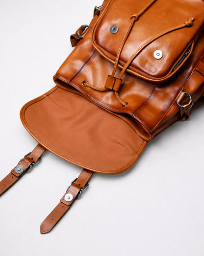 Ashbourne Sovereign Full-Grain Leather Rucksack