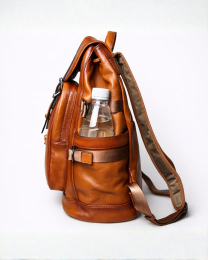 Ashbourne Sovereign Full-Grain Leather Rucksack