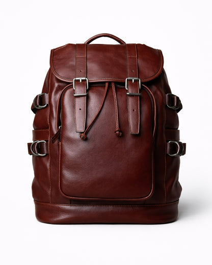 Ashbourne Sovereign Full-Grain Leather Rucksack