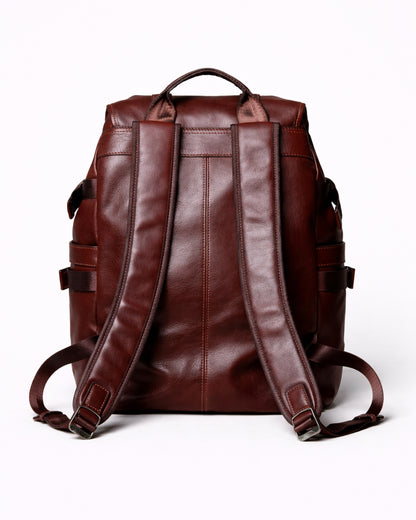 Ashbourne Sovereign Full-Grain Leather Rucksack