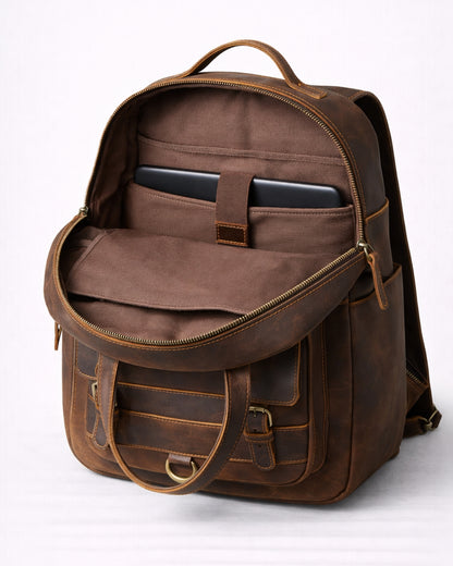 Harrington Full Grain Leather Backpack
