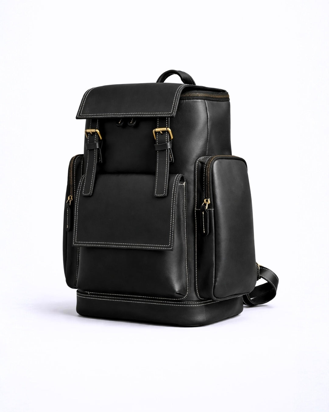 Kensington Vintage Full Grain Leather Backpack