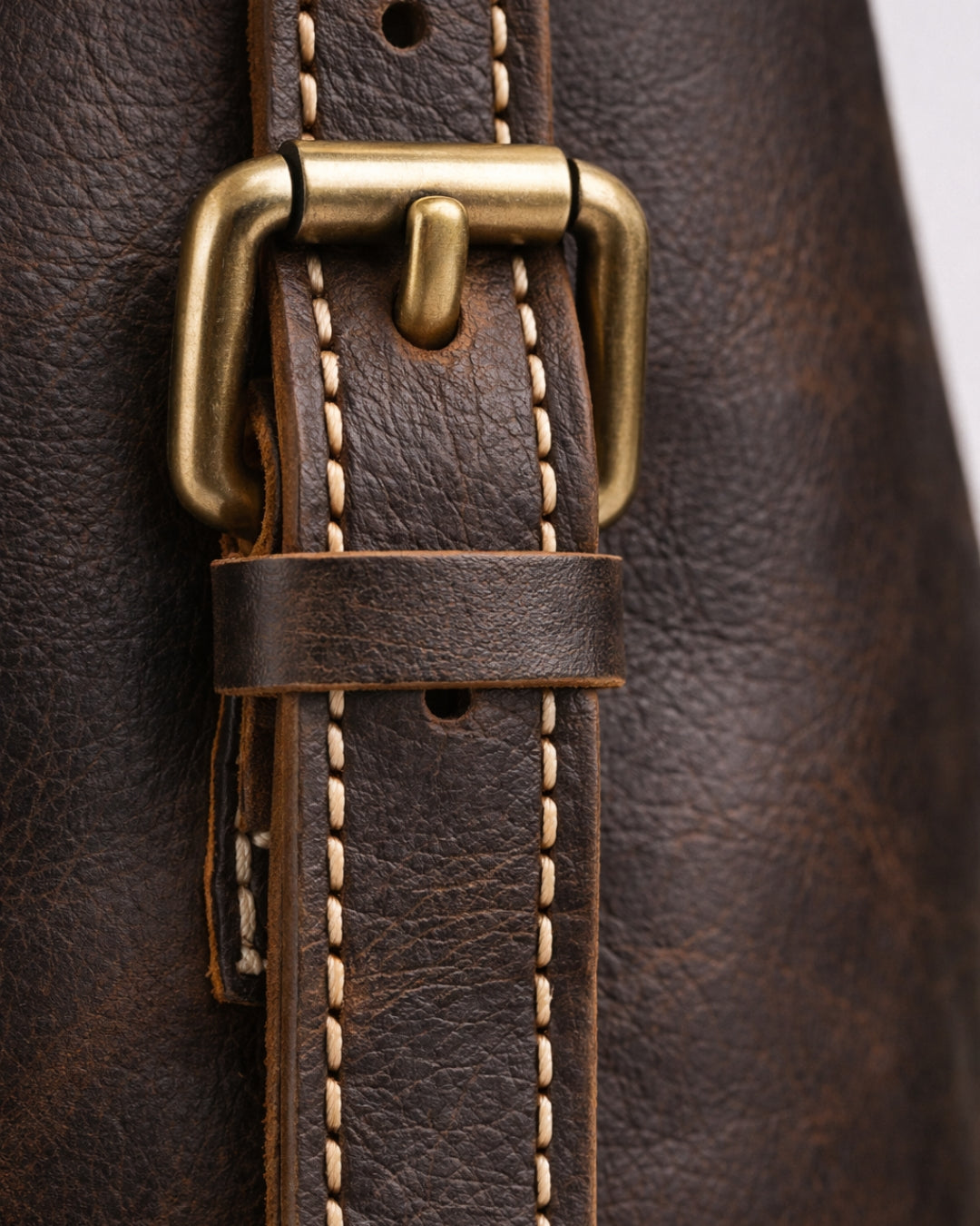 Kingswell Heritage Full-Grain Leather Backpack